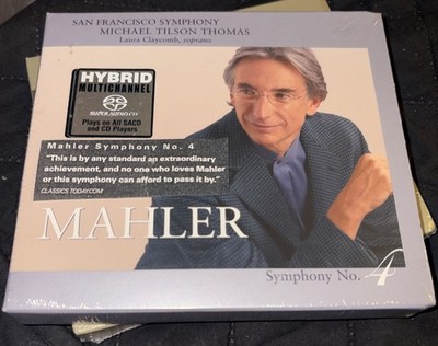 Symphony 4 by Mahler / Claycomb / Sfs / Thomas (Super Audio CD (SACD), 2004)