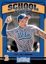 2017 Panini Contenders Draft Picks School Colors #9 Griffin Canning - BB