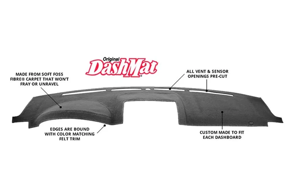 For Volvo S90 2017-2022 DashMat 2150-00-79 Original Cinder Dash Cover - Image 4 of 4