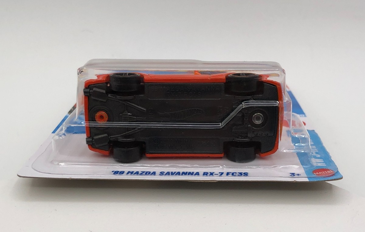 2026 Hot Wheels Mainline '89 Mazda Savanna RX-7 FC3S Short/Long