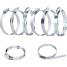 6 Inch Stainless Steel Hose Clamps Worm Gear Drive 6 Pcs Adjustable Fuel Line 6 Inch Stainless Steel Hose Clamps Worm Gear Drive 6 Pcs Adjustable Fuel Line