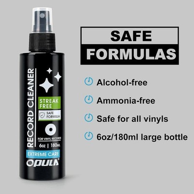 6Oz Vinyl Record Cleaning Solution,180Ml Vinyl Record Cleaner Fluid, Record Clea