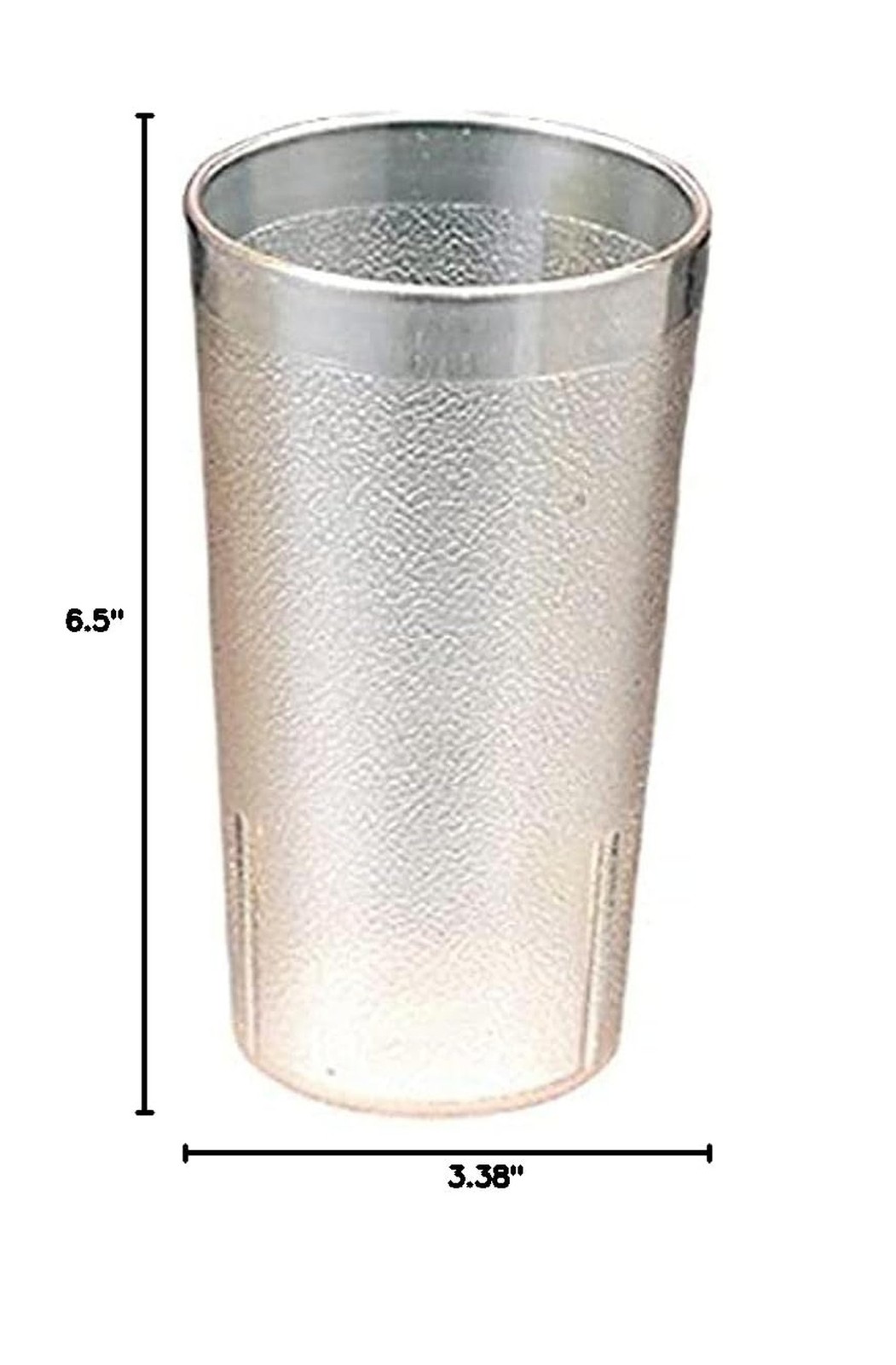 Cambro 2000P152 22 -Ounce Capacity 3-3/8-Inch Diameter by 6-1/2-Inch Height C...