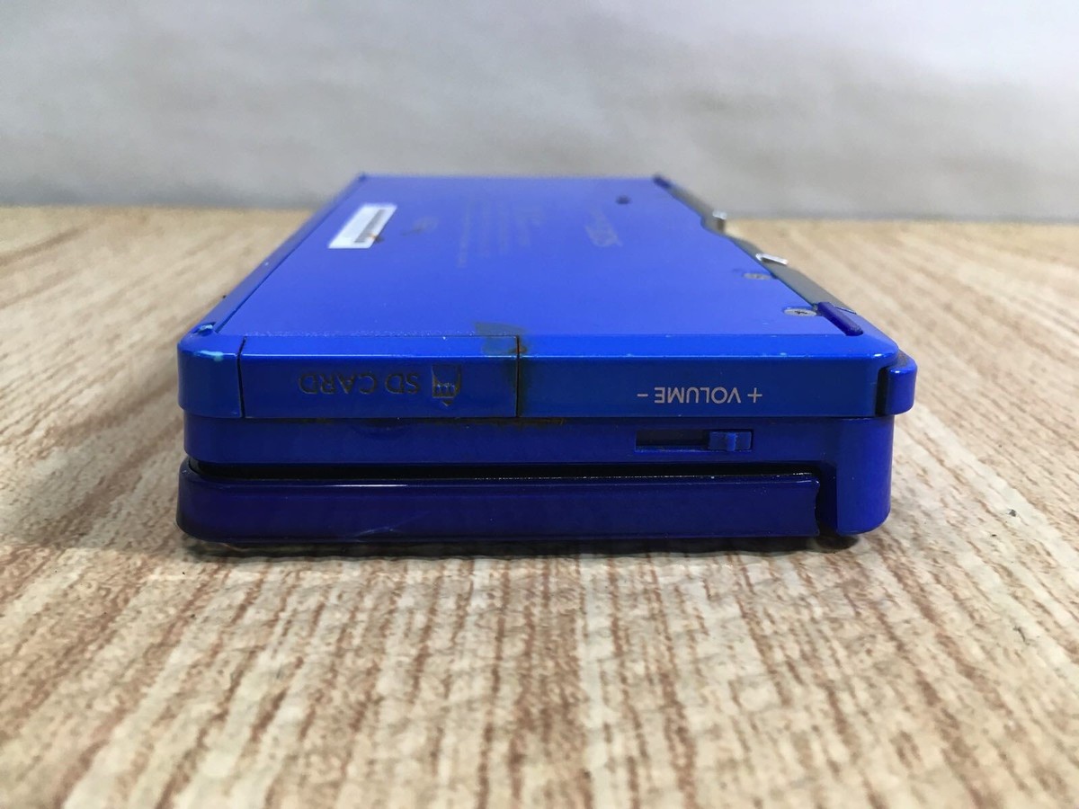 3DSです！ LG2297 Plz Read Item Condi Nintendo 3DS Cobalt Blue Console