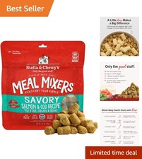 Freeze-Dried Raw Salmon & Cod Meal Mixers - Grain-Free Dog Food Topper - 3.5 oz 105.10 per pound