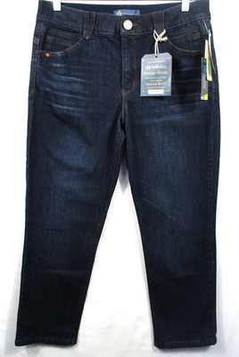 -NWT Democracy ''Ab'' Solution Vintage Skinny Women's Jeans Indigo Sz 12P