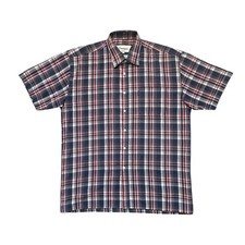 Champion Vintage Brighton Striped Button-up Shortsleeve Shirt Large Adult