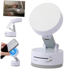 Fachooi Car Phone Holder Upgraded Vacuum Magnetic Phone Holder Standered White