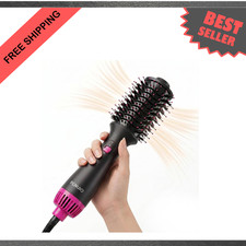 Hair Dryer Brush Hot Air Styler 4-in-1 Ionic Blowout Brush Volumizer Oval Large