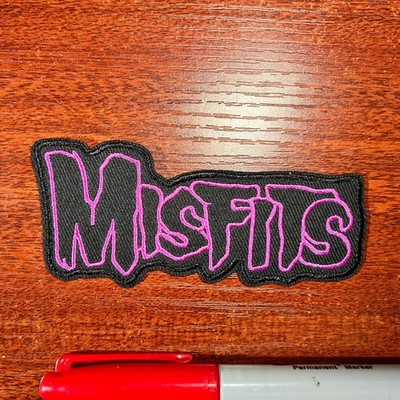 Misfits Band Patch Rock Metal Goth Punk Danzig Embroidered Iron On 1.75''x4''