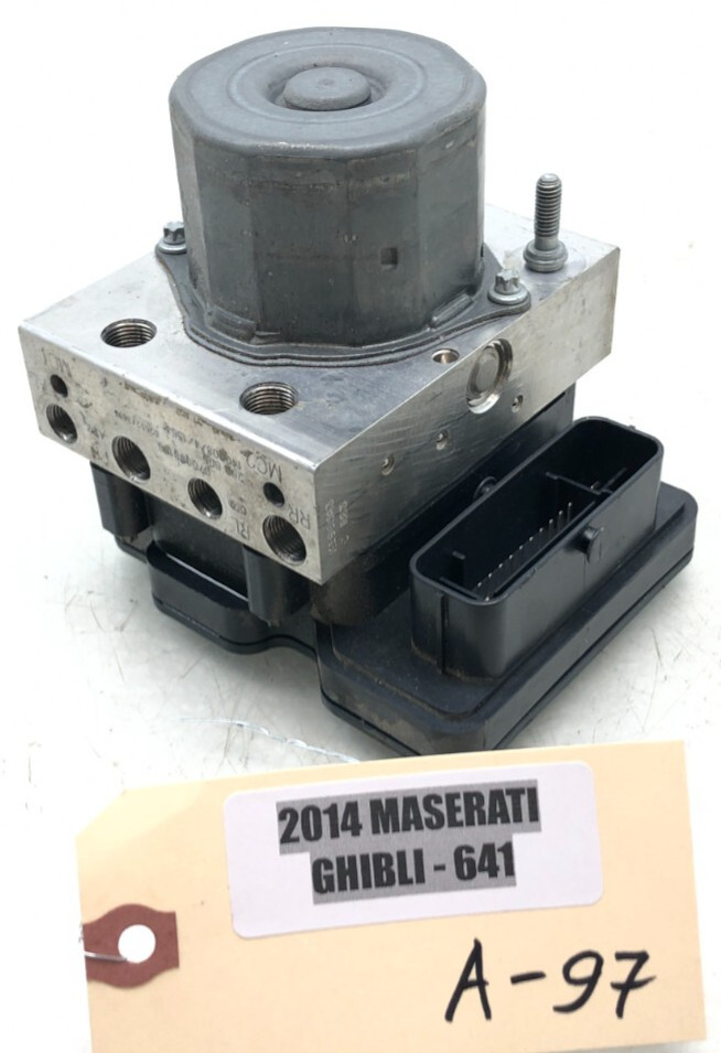 2014-2017 MASERATI GHIBLI S 3.0L V6 ABS ANTI LOCK BRAKE PUMP MODULE OEM.
