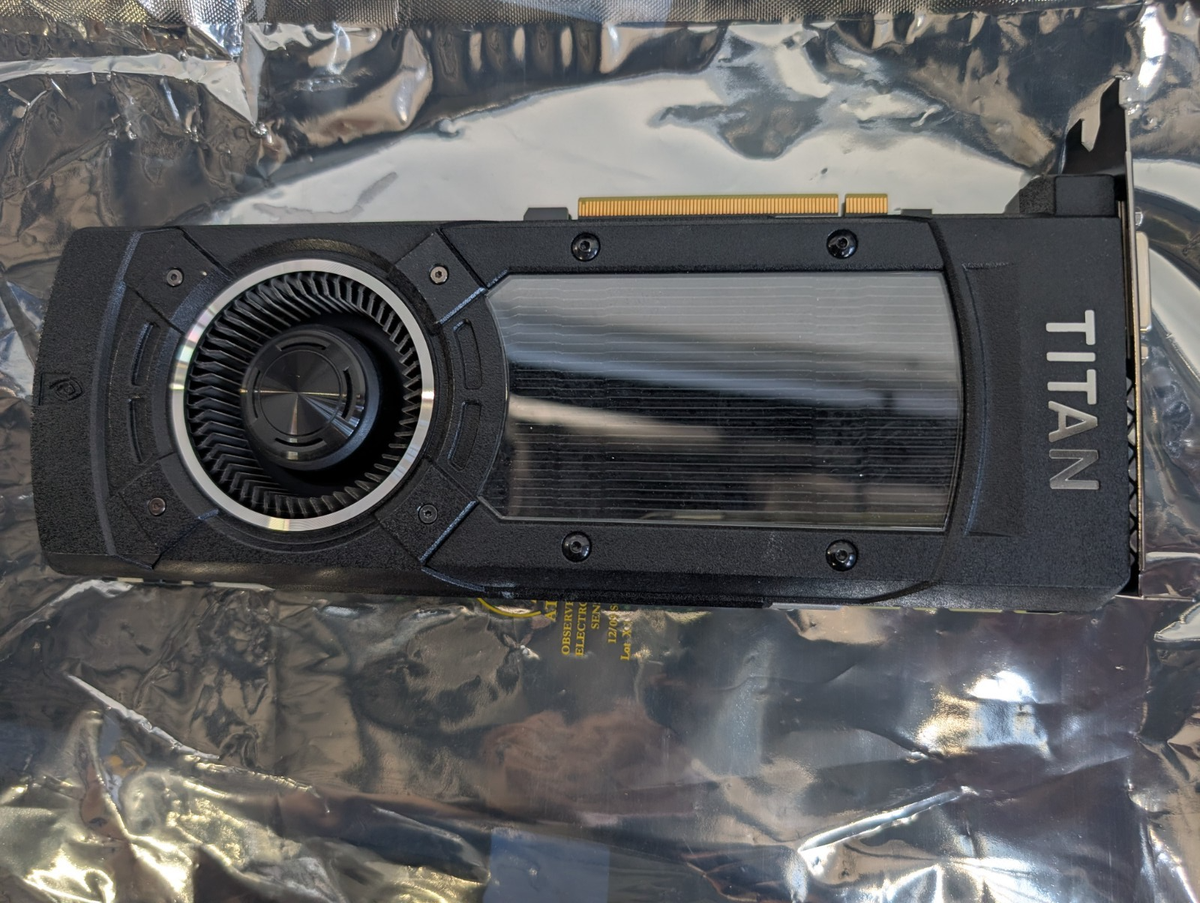 NVIDIA GeForce GTX Titan X Founders Edition 12GB GPU 699-1G600