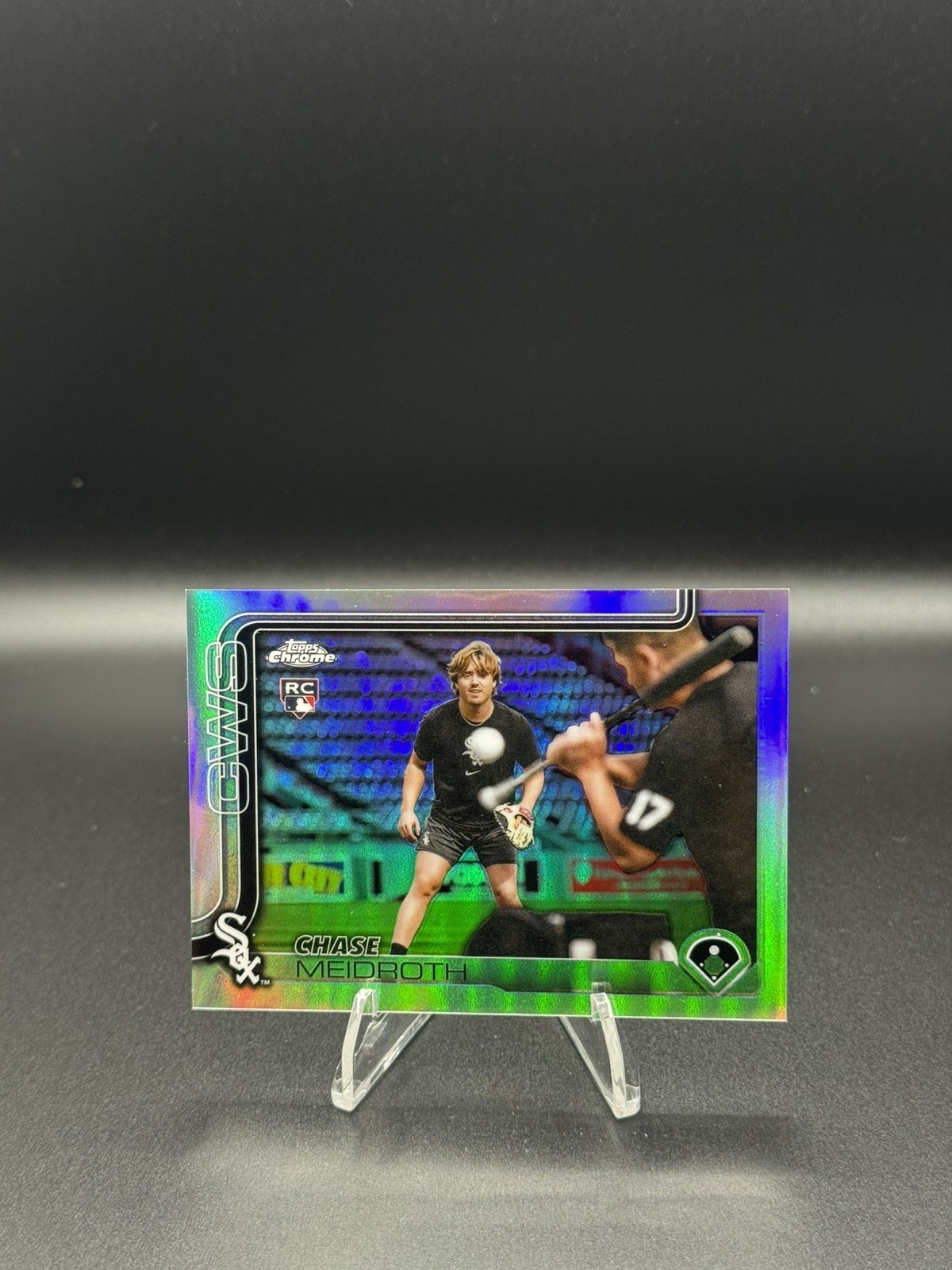 2025 Topps Chrome Update Chase Meidroth RC #USC337 Image Variation Refractor SSP
