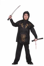 Forum Novelties Black Ninja Costume, Child Large New