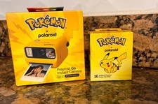 Polaroid Go Gen3 Pikachu Edition Pok mon Yellow Box Set w/ 10 Film Frames