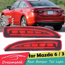 Led Rear Bumper Tail Light For Mazda 6 3 14-18 Driving Brake Dynamic Turn Signal Led Rear Bumper Tail Light For Mazda 6 3 14-18 Driving Brake Dynamic Turn Signal