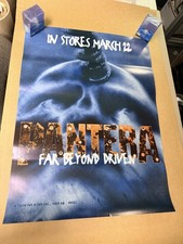 Pantera Far Beyond Driven - 24 X 32.5 Original Promotional Album Poster 1994