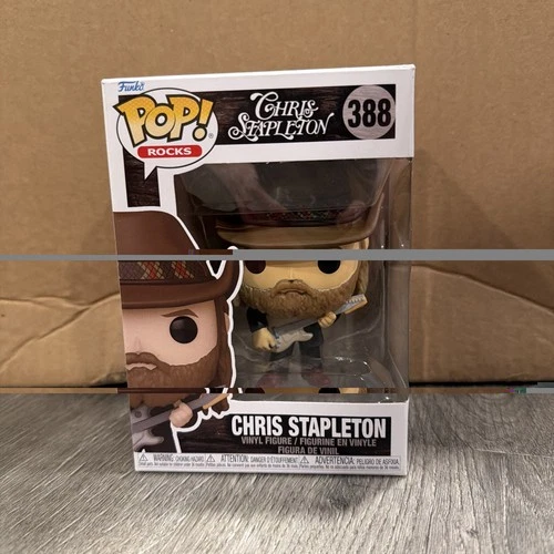 Funko Pop Rocks Chris Stapleton (Version 2) Figure w/ Protector