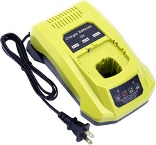 P117 Dual Chemistry Fast Charger Replace for Ryobi 12V-18V Lithium NiCad NiMh...