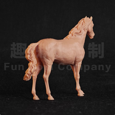 3D Printed 1/35/18 Resin Equus ferus ferus unpainted Model--