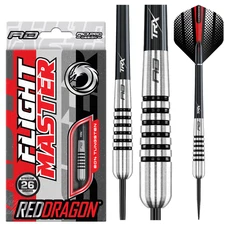 Red Dragon Flightmaster Torpedo 80% Tungsten Steel Tip Darts - 26 grams
