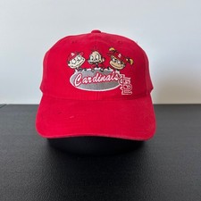 Vintage Saint Louis Cardinals Hat Cap Snap Back Adjustable Red YOUTH Rugrats MLB