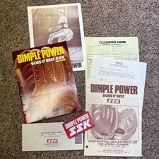 1981 SSK Sasaki Sporting Goods Catalog Price Sheets Sticker Lot Baseball Gloves