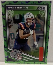 2025 Panini Score A Treat Hunter Henry Holo Bats /399