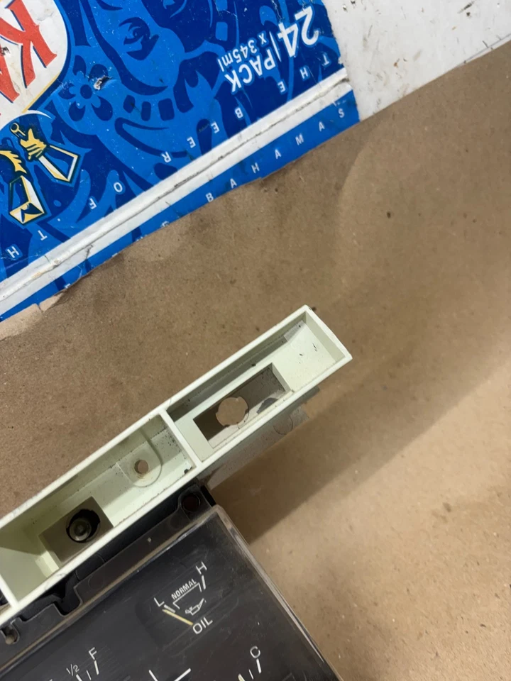 Ford F150 F350 F250 1982 1986 tablero cuadro de instrumentos calibradores manuales 4 velocidades Foto 2 de 4