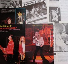CHEAP TRICK at NEW YORK PALLADIUM ROBIN ZANDER 1979 CLIPPING JAPAN ML 7J 11PAGE