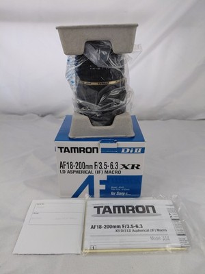 Tamron AF 18-200mm f/3.5-6.3 XR Di II LD Aspherical Macro Zoom Lens for Sony