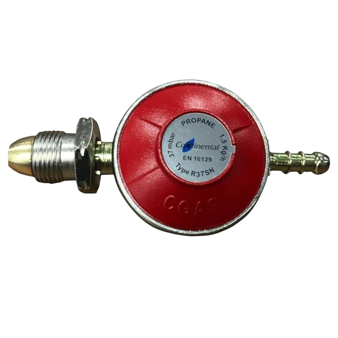 Continental Propane Gas Regulator 37 mbar R37SN Camping Caravan Motorhome BBQ