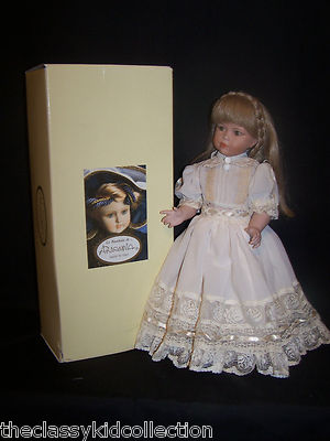 La Bamboli Di Arianna Bisque Porcelain Doll  Evelina Made in Italy