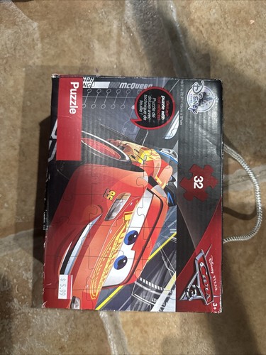 Disney Pixar Cars McQureen Large Puzzle 32 Pieces 19.3" x 22.4" New With Tag