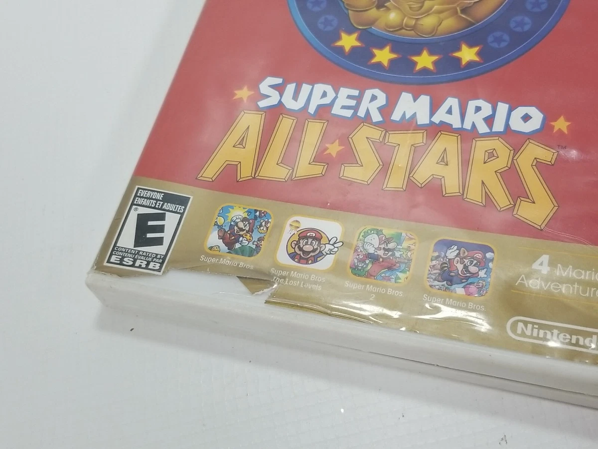 CASE FOR Super Mario All Stars Nintendo Wii 2012 NO Manual NO GAME