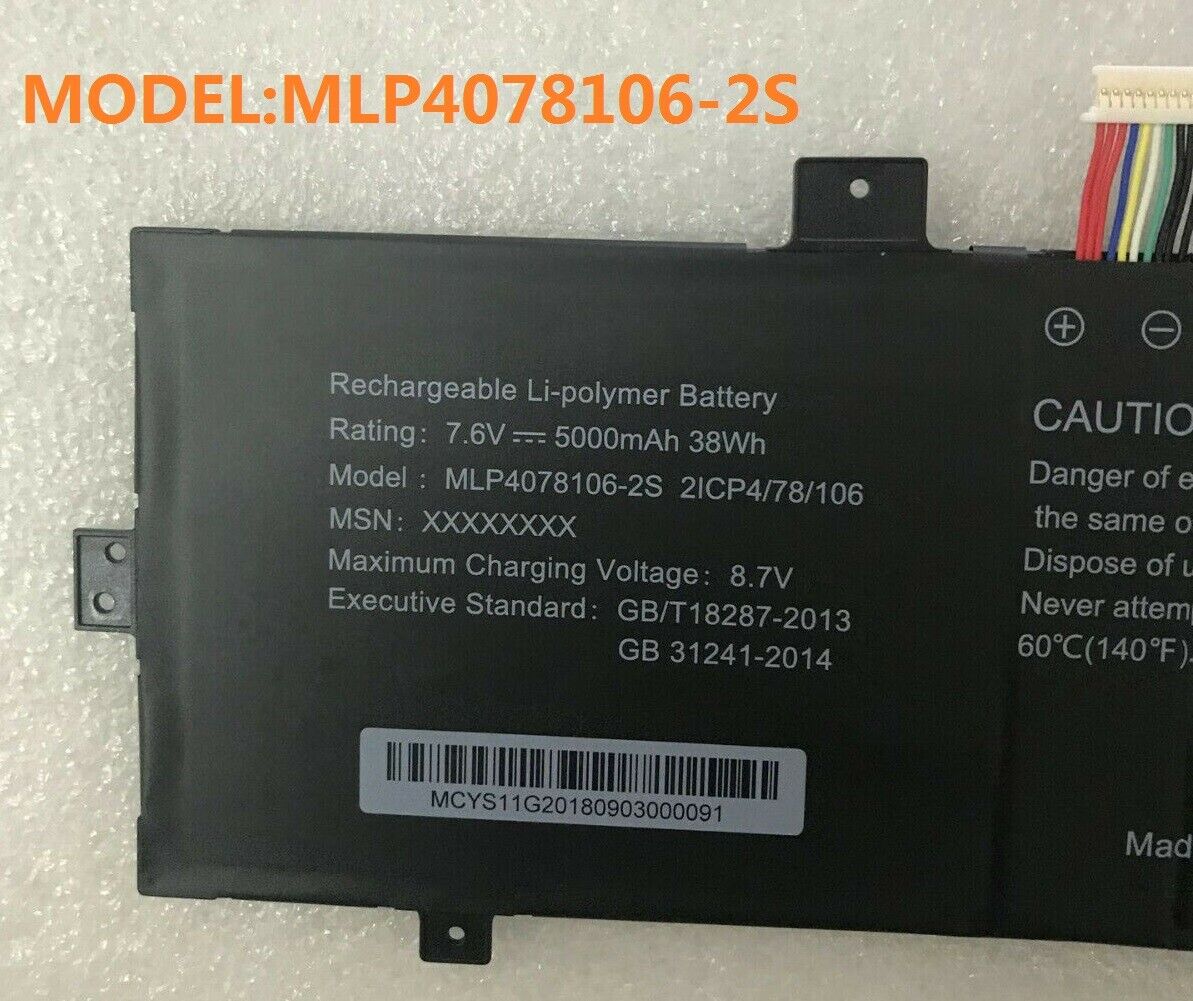 MLP4078106-2S Original For Haier Compatible With Domestic Tablet Laptop Battery