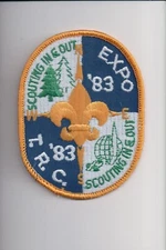 1983 TRC Expo Scouting In and Out patch