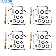 4 CARBURETOR  REBUILD REPAIR KIT Fit For Honda CB650 CB650SC NIGHT HAWK 83-85