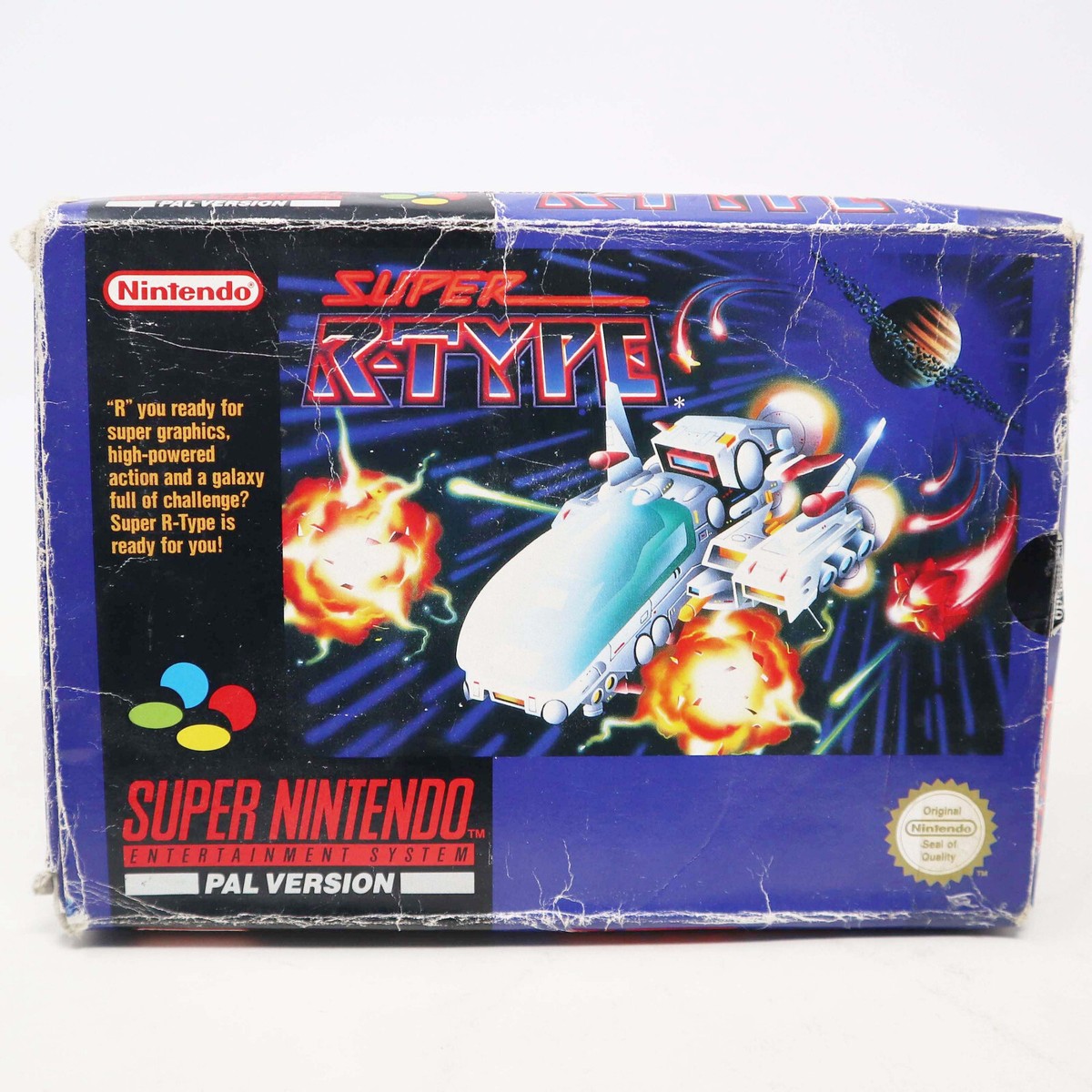 VINTAGE 1992 90s SUPER NINTENDO ENTERTAINMENT SYSTEM SNES SUPER R