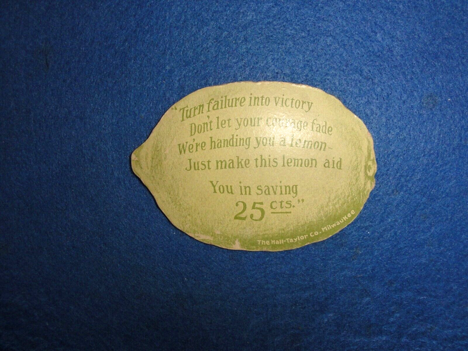 Milwaukee Coal Scrip Trade Token "Pennsylvania Coal & Supply Co / 25c