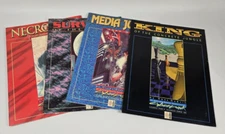 Lot: 4 Cyberpunk TTRPG Necrology Survival Media Junkie King