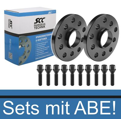 Spurverbreiterung für BMW 5er F10 F11 F18 30mm 2x15mm SCC mit ABE + Radschrauben