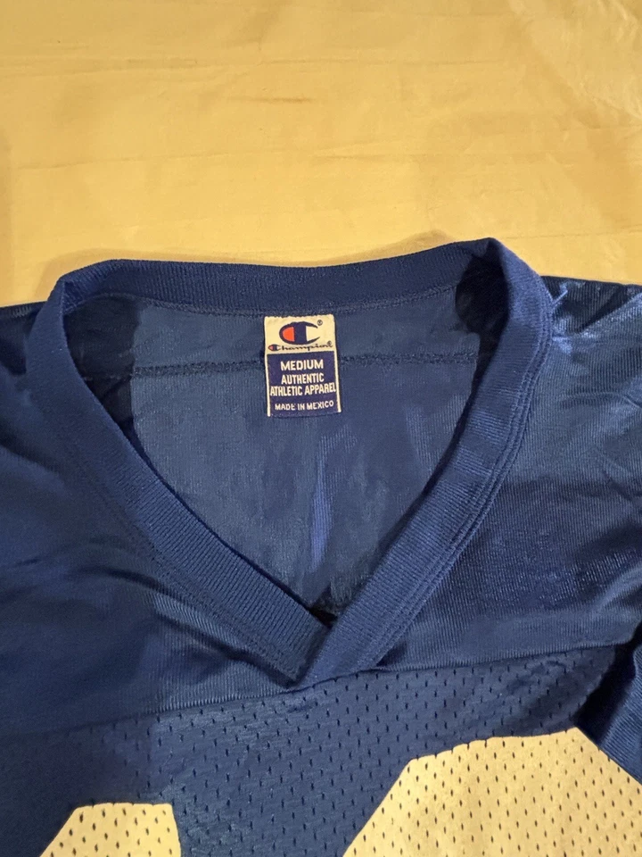 ВИНТАЖНАЯ ФУТБОЛКА ЧЕМПИОНА НФЛ 90-х Пейтона Мэннинга из Индианаполиса Кольтса мужская размер 40 M - Изображение 3 из 4