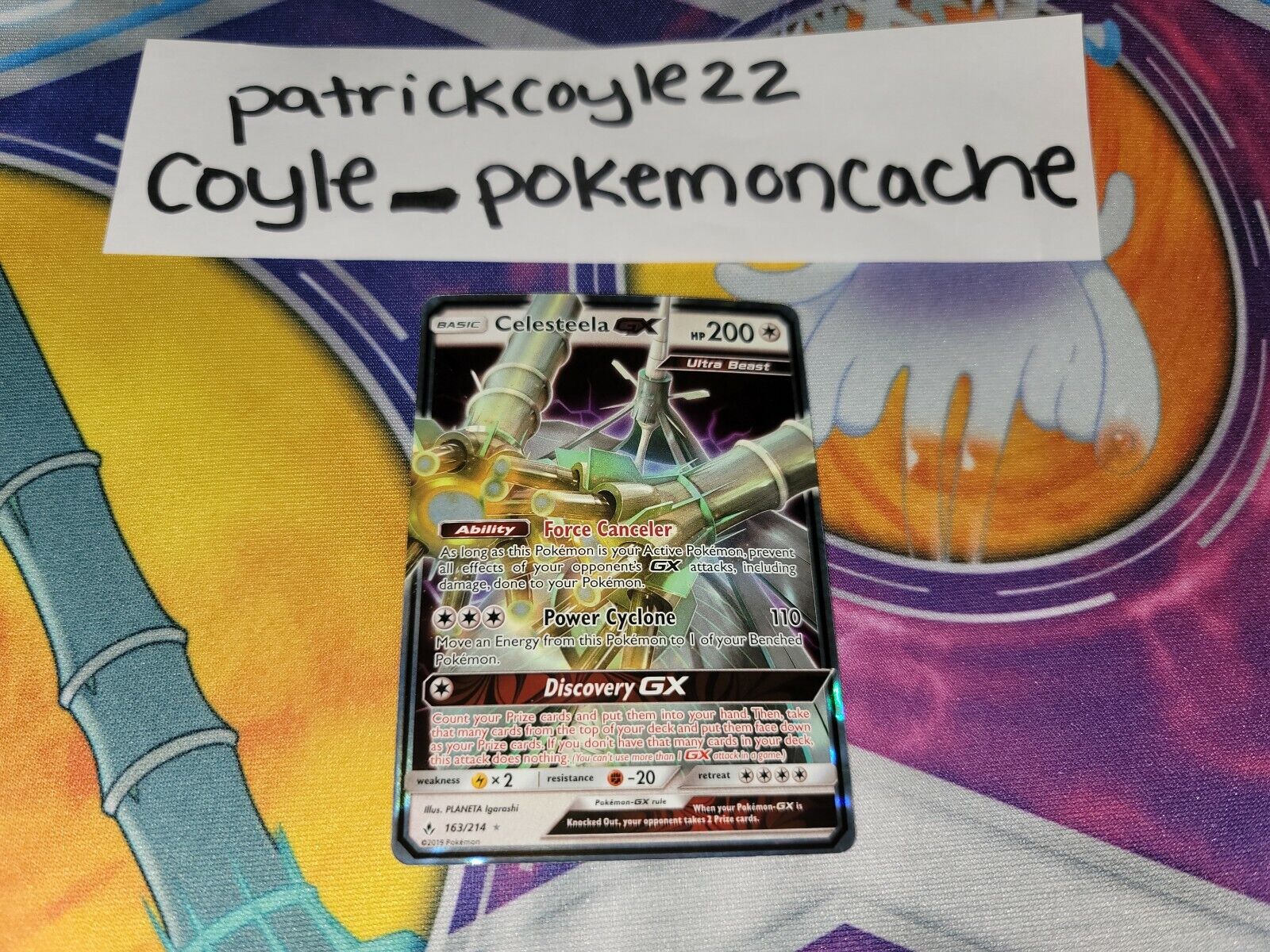  Celesteela GX 163/214 SM Unbroken Bonds : Toys & Games