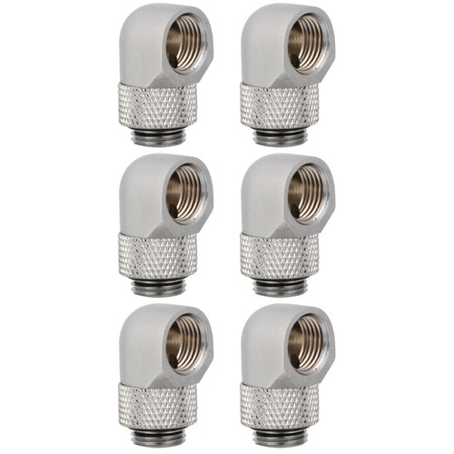 3 Pack Rotating Elbow Joint Travel Water Cooling Adapter Plug for System - Afbeelding 9 van 12