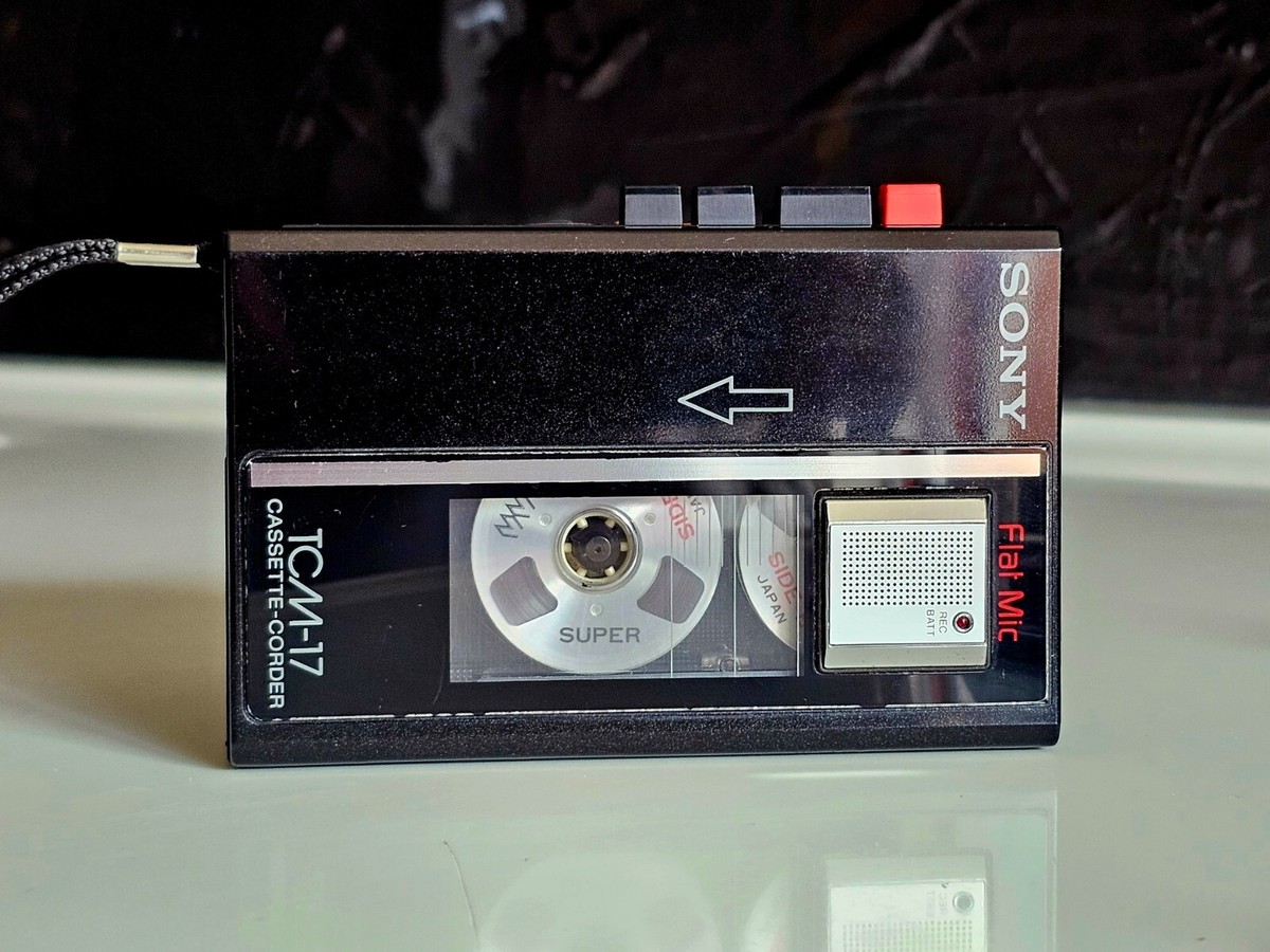 完動品Sony TCM-17カセットレコーダー Amazon.co.jp: SONY TCM-17 カセットテープレコーダー : 家電