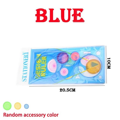 Spirograph Drawing Stencils Set | Creative Art Toy for Kids | Educational Ruler - Picture 6 of 6