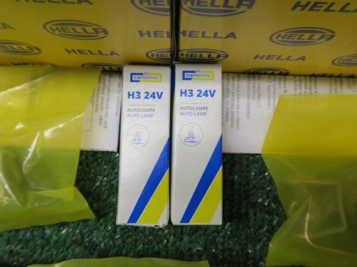 2x HELLA Comet 450 H3 Clear Lens Spotlight Fog Light Lamp Complete Kit - Foto 5 di 12