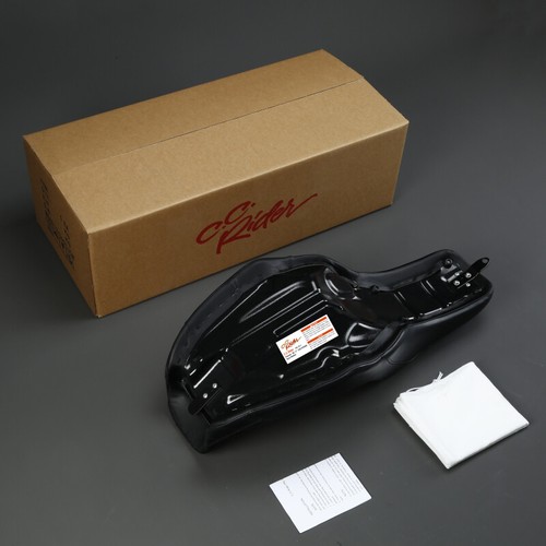 Asiento de pasajero negro para conductor adecuado para Harley Dyna Fat Bob Street Bob 2006-2017 07 - Imagen 10 de 12