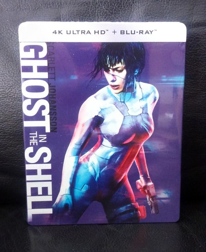 Ghost in the Shell - Zavvi 4K UHD & Blu Ray Steelbook - NEW & SEALED - Picture 2 of 3